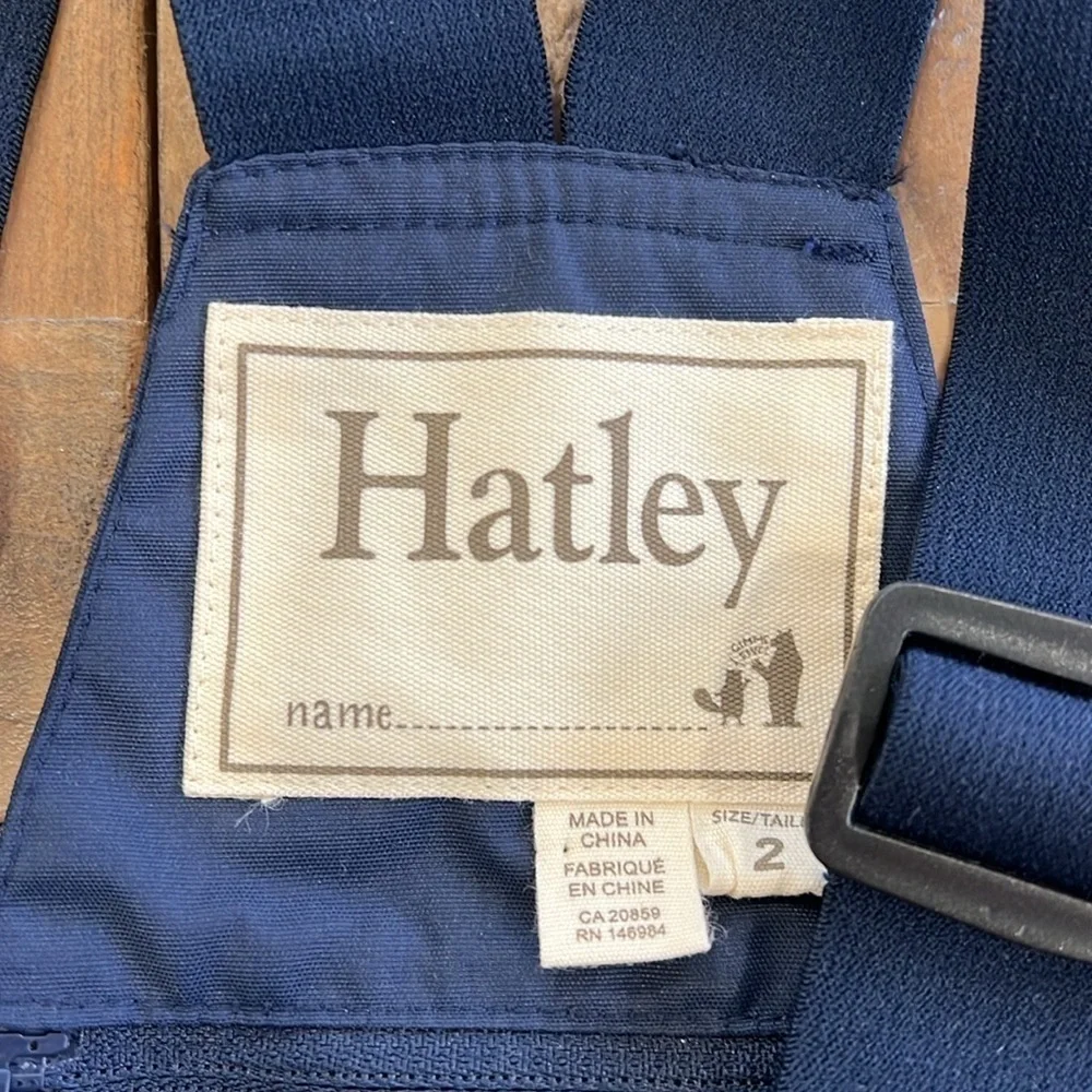 Hatley navy waterproof snow pants